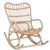 Fauteuil à Bascule Rocking Chair En Rotin Naturel -Produits Menagers Boutique fauteuil a bascule rocking chair en rotin naturel
