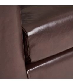 Fauteuil Club Similicuir Marron 15 Fauteuil Club Similicuir Marron -Produits Menagers Boutique fauteuil club similicuir marron 6