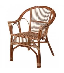 Fauteuil En Rotin Kubu Et Roseau