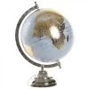 Globe Terrestre Chrome Et Doré -Produits Menagers Boutique globe terrestre dore