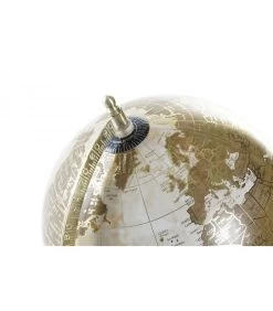 Globe Terrestre Doré -Produits Menagers Boutique globe terrestre dore 5