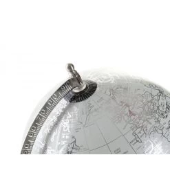 Globe Terrestre Vert Menthe Style Ancien Base Bois -Produits Menagers Boutique globe terrestre vert menthe style ancien base bois 2