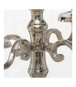 Grand Chandelier Argenté à Poser Victoria 120cm -Produits Menagers Boutique grand chandelier argente a poser victoria 120cm 3