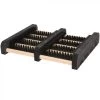 Grattoir à Chaussures En Bois Avec Brosses - 34x27cm -Produits Menagers Boutique grattoir a chaussures en bois avec brosses 34x27cm
