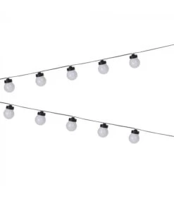 Guirlande Lumineuse Guinguette Boules Blanches