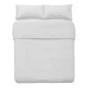 Housse De Couette Lit Double Blanc - 220x240cm -Produits Menagers Boutique housse de couette lit double blanc 220x240cm