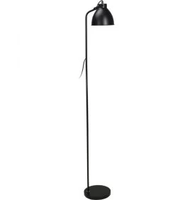 Lampadaire En Métal Noir - H155cm