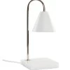 Lampe à Poser Base Marbre Et Métal Doré Et Blanc - 15x15x33cm -Produits Menagers Boutique lampe a poser base marbre et metal dore et blanc 15x15x33cm