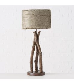 Lampe à Poser Chalet De Montagne - 33x33x75cm -Produits Menagers Boutique lampe a poser chalet de montagne 33x33x75cm 5