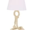 Lampe à Poser Corde Déco Bord De Mer - 24x24x40cm -Produits Menagers Boutique lampe a poser corde deco bord de mer 24x24x40cm