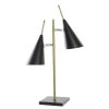 Lampe à Poser Double En Métal Noir Et Doré 38x16x64cm 1 Lampe à Poser Double En Métal Noir Et Doré 38x16x64cm -Produits Menagers Boutique lampe a poser double en metal noir et dore 38x16x64cm