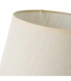 Lampe à Poser Métal Noir Et Abat-jour Blanc - 23x23x38.5cm -Produits Menagers Boutique lampe a poser metal noir et abat jour blanc 23x23x385cm 3