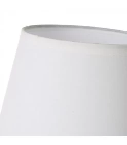 Lampe à Poser Ronde Céramique Marron Effet Naturel - 17x17x27.5cm -Produits Menagers Boutique lampe a poser ronde ceramique marron effet naturel 17x17x275cm 2