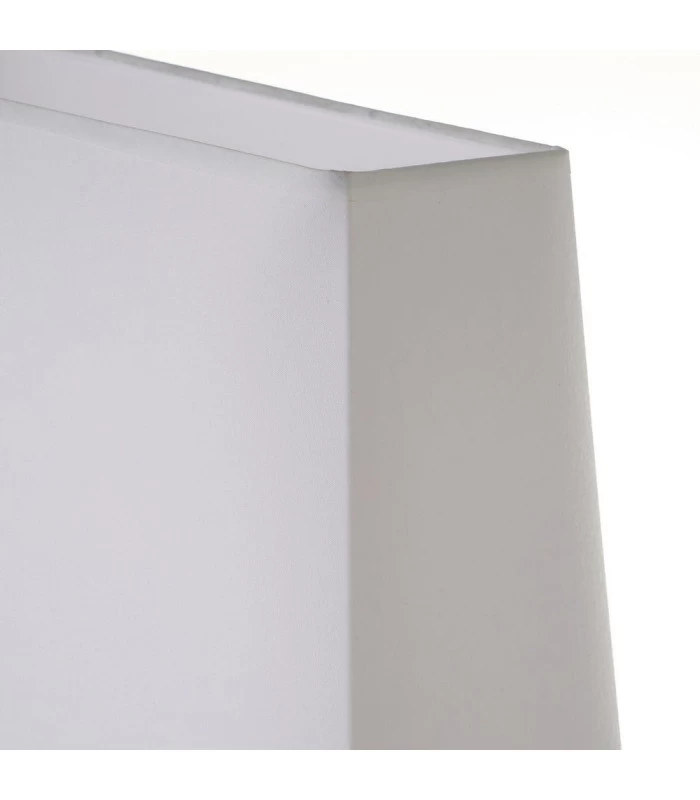 Lampe à Poser Triangle Bois Et Abat-jour Blanc - Hauteur 60cm 5 Lampe à Poser Triangle Bois Et Abat-jour Blanc - Hauteur 60cm – Image 3