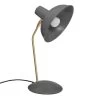 ATMOSPHERA Lampe De Bureau Arc Métal Gris Et Doré 21x21x38cm -Produits Menagers Boutique lampe de bureau arc metal gris et dore 21x21x38cm