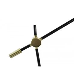 Lampe De Bureau Rétro Métal Noir Et Doré - H51cm -Produits Menagers Boutique lampe de bureau retro metal noir et dore h51cm 5