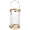 Lanterne En Verre Et Métal Doré -Produits Menagers Boutique lanterne en verre et metal dore