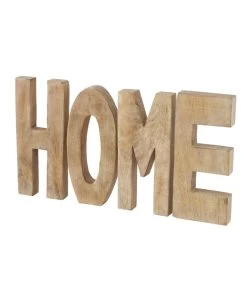 Lettres Décoratives En Bois à Poser HOME