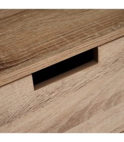 Meuble De Télévision En Bois Et Métal Noir - 150x37.5x50cm -Produits Menagers Boutique meuble de television en bois et metal noir 150x375x50cm 4