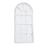 Miroir Classique Fenêtre Arche En Plastique Blanc 70x35x3cm -Produits Menagers Boutique miroir classique fenetre arche en plastique blanc 70x35x3cm
