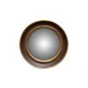 Miroir Convexe Mural Rond Résine Marron Et Doré - Diamètre 17.5cm -Produits Menagers Boutique miroir convexe mural rond resine marron et dore diametre 175cm