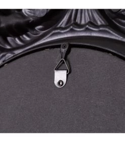 Miroir Mural Ovale Avec Moulures En Polypropylène Couleur Or Antique -Produits Menagers Boutique miroir mural ovale avec moulures en polypropylene couleur or antique 2