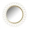 Miroir Rond Soleil Métal Doré - Diamètre 40cm -Produits Menagers Boutique miroir rond soleil metal dore diametre 40cm