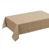 Nappe Rectangulaire Beige - 210x150cm -Produits Menagers Boutique nappe rectangulaire beige 210x150cm