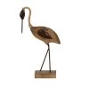 Oiseau Échassier Décoratif En Bois Sculpté Et Métal - Hauteur 26.5cm -Produits Menagers Boutique oiseau echassier decoratif en bois sculpte et metal hauteur 265cm