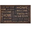 Paillasson Caoutchouc Mots 75x45cm -Produits Menagers Boutique paillasson caoutchouc mots 75x45cm