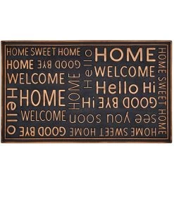 Paillasson Caoutchouc Mots 75x45cm