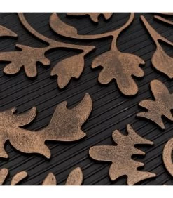 Paillasson Caoutchouc Welcome Fleurs - 75x45x1cm -Produits Menagers Boutique paillasson caoutchouc welcome fleurs 75x45x1cm 2