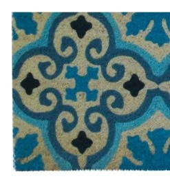 Paillasson Coco Bleu Moresque -Produits Menagers Boutique paillasson coco bleu moresque 2