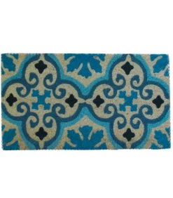 Paillasson Coco Bleu Moresque