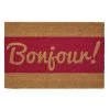 Paillasson Coco Bonjour - 60x40cm -Produits Menagers Boutique paillasson coco bonjour 60x40cm