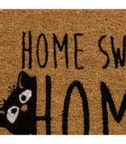 Paillasson Coco Chat Home Sweet Home - 60x40x1.5cm -Produits Menagers Boutique paillasson coco chat home sweet home 60x40x15cm 2