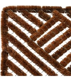 Paillasson Coco Et Métal - 60x40cm -Produits Menagers Boutique paillasson coco et metal 60x40cm 2