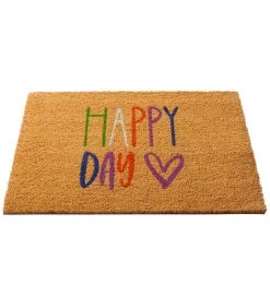 Paillasson Coco Happy Day 60x40x1.5cm