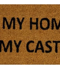 Paillasson Coco My Home My Castle 40x60cm -Produits Menagers Boutique paillasson coco my home my castle 40x60cm 2