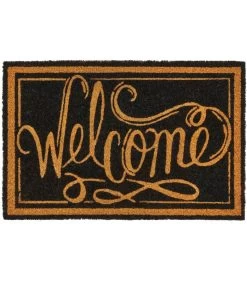 Paillasson Coco Rétro Welcome 60x40x1.5cm