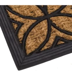 Paillasson En Caoutchouc Et Coco Panama - 60x40cm -Produits Menagers Boutique paillasson en caoutchouc et coco panama 60x40cm 2