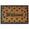 Paillasson En Caoutchouc Et Fibres De Coco Welcome Dalia - 60x40cm -Produits Menagers Boutique paillasson en caoutchouc et fibres de coco welcome dalia 60x40cm