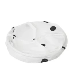 Panier à Linge En Polyester Pois Noirs -Produits Menagers Boutique panier a linge en polyester pois noirs 2