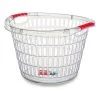 Panier à Linge Rond à Porter Buanderie Plastique Transparent -Produits Menagers Boutique panier a linge rond a porter buanderie plastique transparent