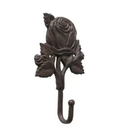 Patère En Fonte Roses H18cm