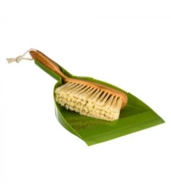 Pelle Verte Et Balayette Bambou Design