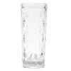 Petit Vase Carré En Verre Transparent Diamants - 6.4x6.4x15cm -Produits Menagers Boutique petit vase carre en verre transparent diamants 64x64x15cm