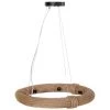 Plafonnier Rond En Corde 6 Ampoules 48x48x10cm -Produits Menagers Boutique plafonnier rond en corde 6 ampoules 48x48x10cm