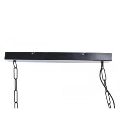 Plafonnier Triple En Métal Noir Et Doré Style Industriel - 116x29x42cm -Produits Menagers Boutique plafonnier triple en metal noir et dore style industriel 116x29x42cm 2