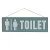 Plaque De Porte WC Signalétique Vintage Toilet Verte -Produits Menagers Boutique plaque de porte wc signaletique vintage toilet verte